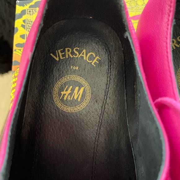 Mens Versace H&M pink shoes size 41 or US size 8 in excellent used condition. - Picture 4 of 11
